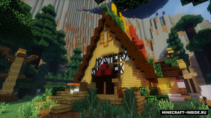 Gravity Falls: Adventure Mode — Minecraft xarita, rasm 7