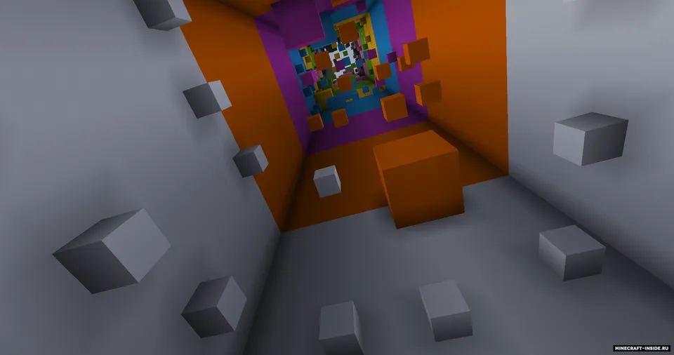 Rainbow Parkour — Minecraft xarita, rasm 4