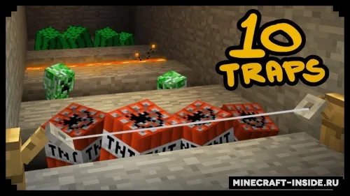 10 Minecraft Traps 2 — Minecraft xarita, rasm 1