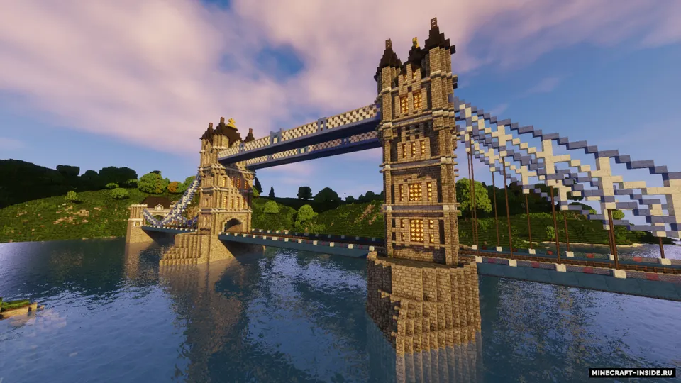 Tower Bridge — Minecraft xarita, rasm 6