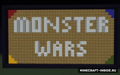 Monster Wars — Minecraft xarita, rasm 1