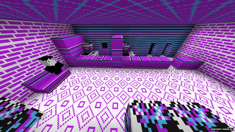 Lavender Town — Minecraft xarita, rasm 2