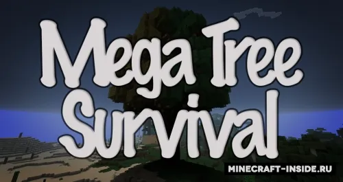 Mega Tree Survival — Minecraft xarita, rasm 1