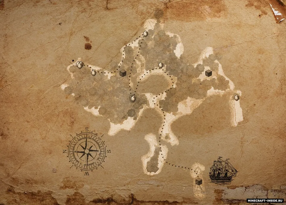 The Lost Treasure — Minecraft xarita, rasm 3