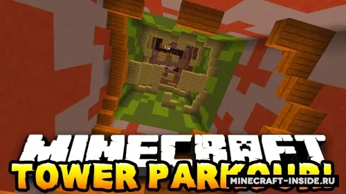 Tower Parkour — Minecraft xarita, rasm 1