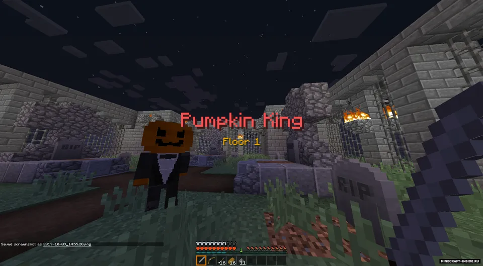 Halloween Maze — Minecraft xarita, rasm 2