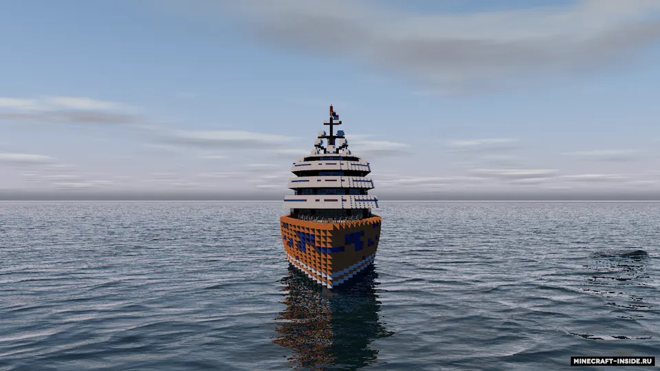 Megayacht Ventus — Minecraft xarita, rasm 2
