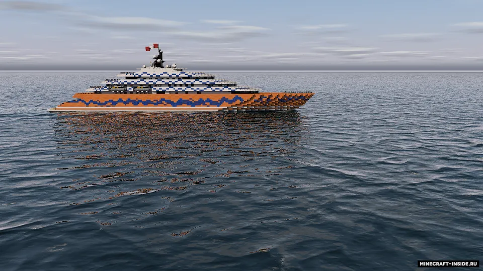 Megayacht Ventus — Minecraft xarita, rasm 4
