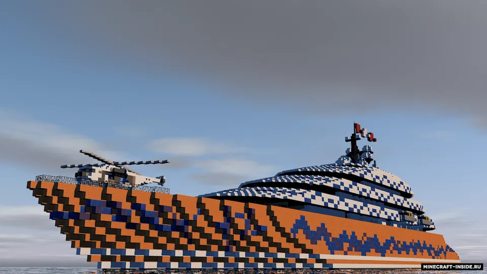 Megayacht Ventus — Minecraft xarita, rasm 6
