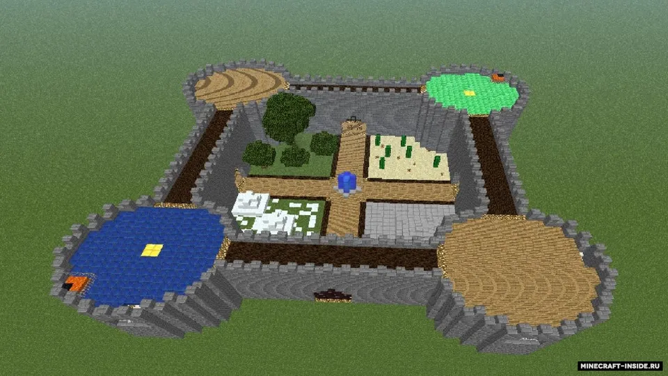 Captain Defence — Minecraft xarita, rasm 2