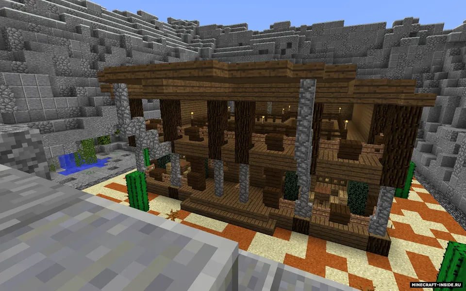 Super Bomb Survival Gen II — Minecraft xarita, rasm 2