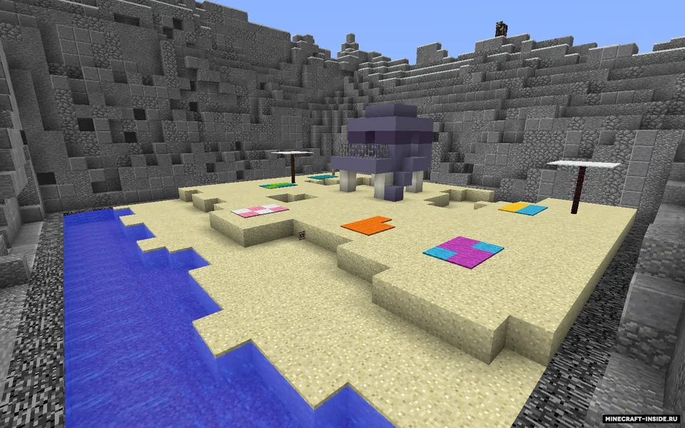 Super Bomb Survival Gen II — Minecraft xarita, rasm 5