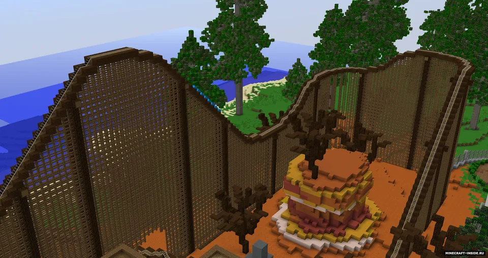 Herofair Amusement Park — Minecraft xarita, rasm 3