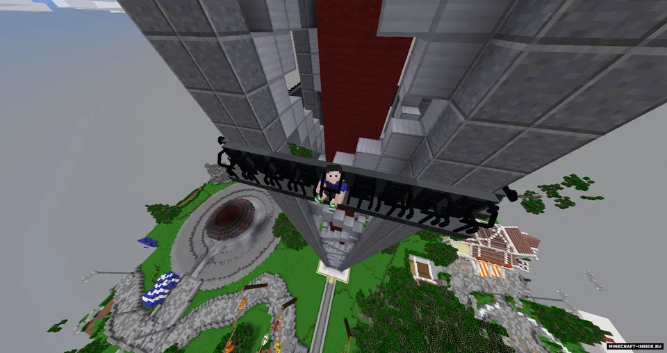 Herofair Amusement Park — Minecraft xarita, rasm 4