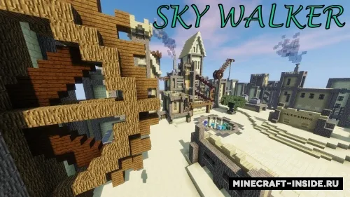 Sky Walker — Minecraft xarita, rasm 1