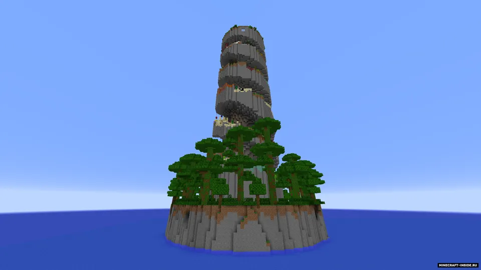 Parkour Spiral 2 — Minecraft xarita, rasm 2