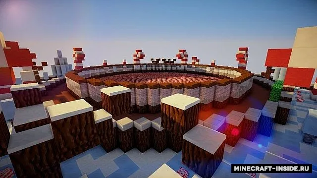 BowSpleef — Minecraft xarita, rasm 3
