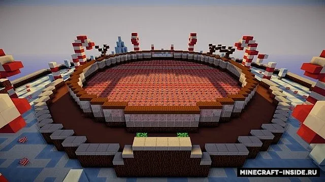 BowSpleef — Minecraft xarita, rasm 4