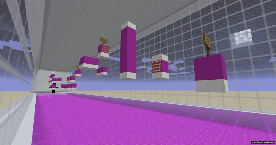 Modern Parkour — Minecraft xarita, rasm 2