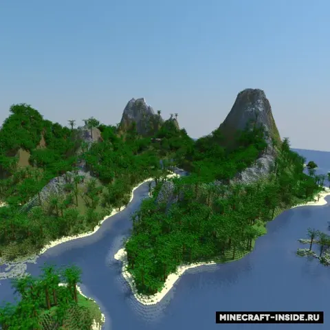 Tropic Volcano-Island