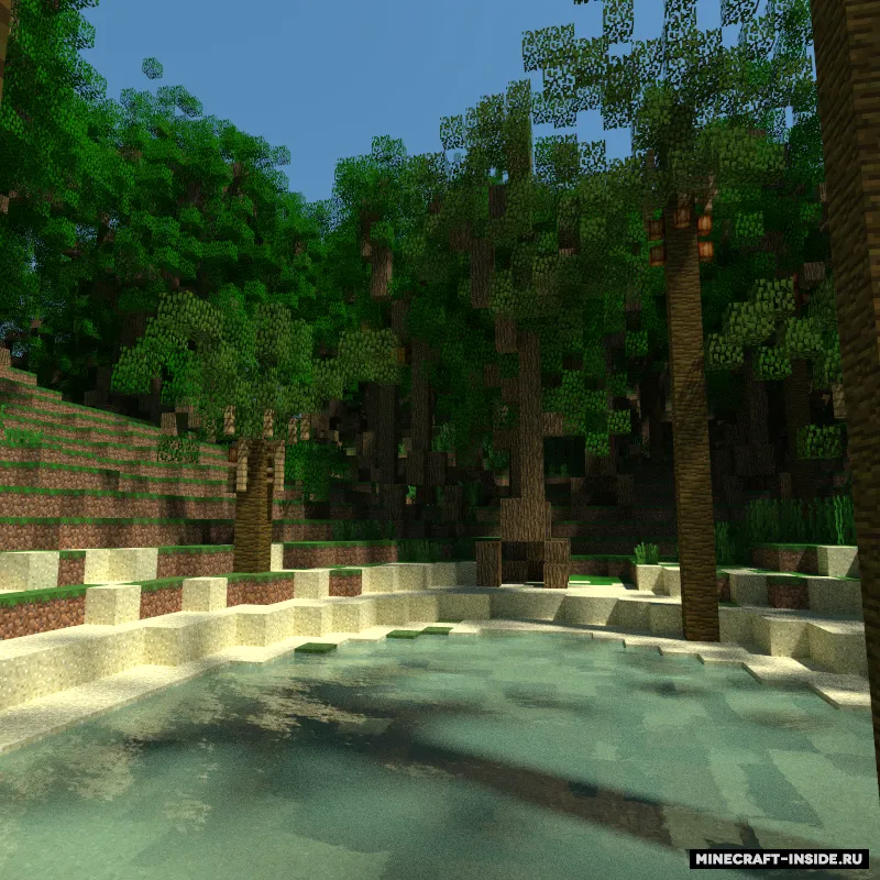 Tropic Volcano-Island — Minecraft xarita, rasm 2