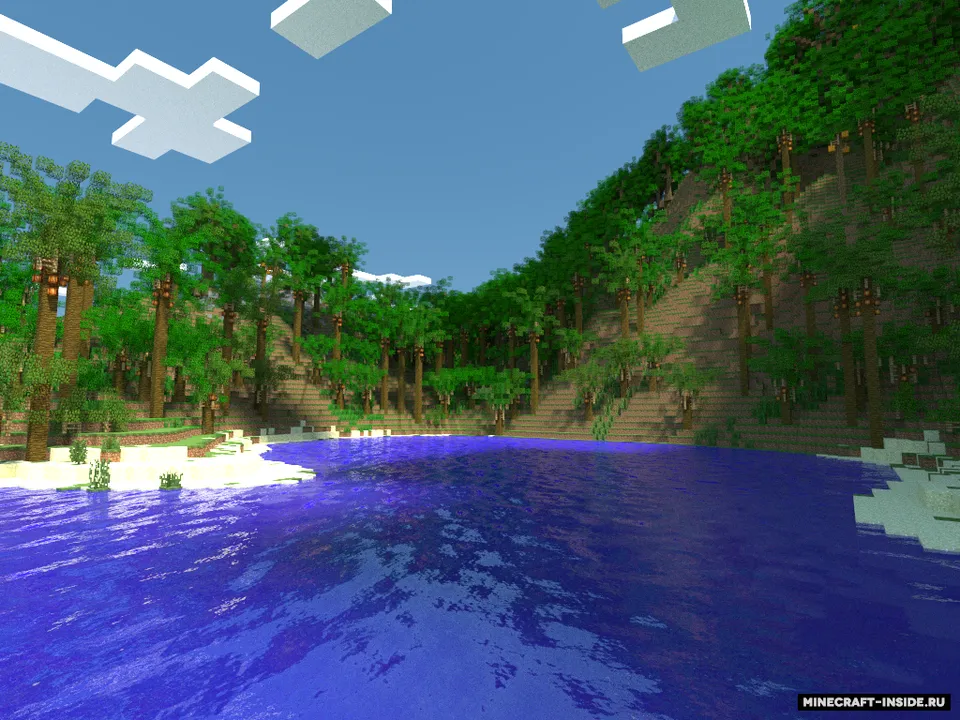 Tropic Volcano-Island — Minecraft xarita, rasm 4