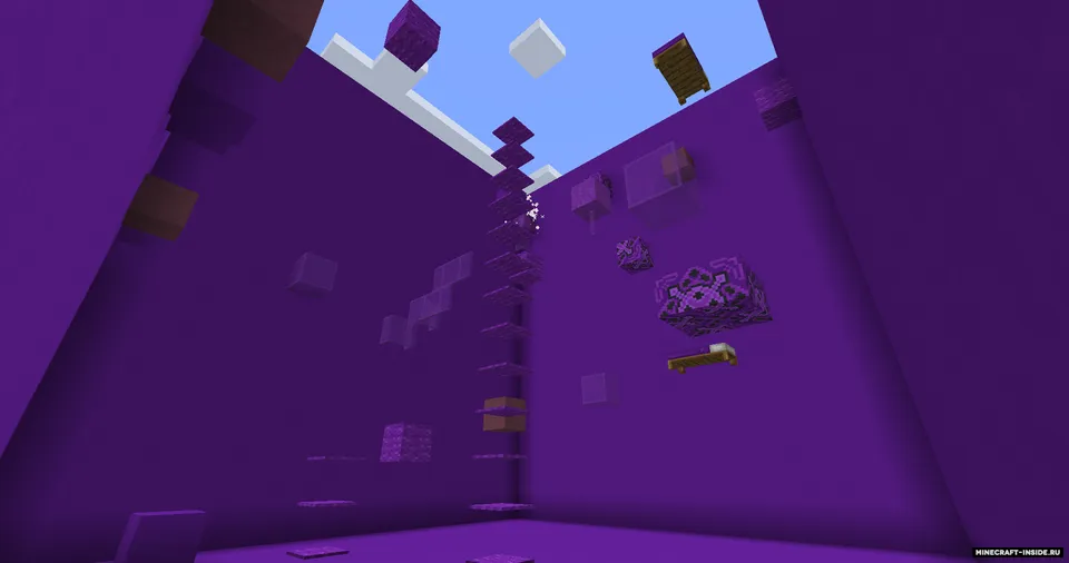 World Of Color Parkour — Minecraft xarita, rasm 2