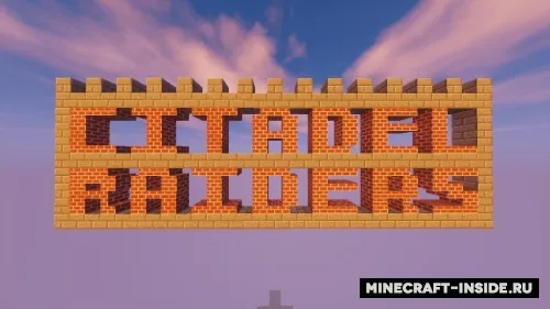 Citadel Raiders — Minecraft xarita, rasm 1