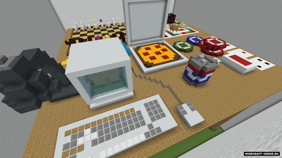 Find The Button - Game Over — Minecraft xarita, rasm 4
