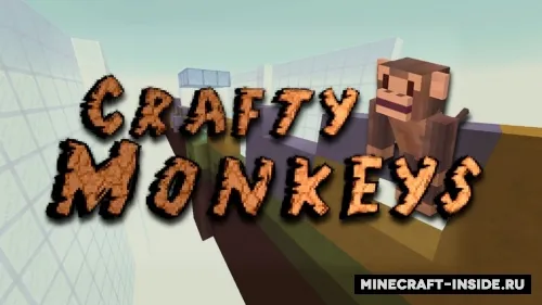 Crafty Monkeys — Minecraft xarita, rasm 1