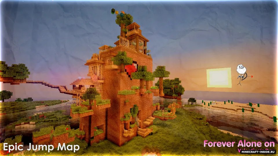 Forever Alone on Valentine’s Day — Minecraft xarita, rasm 5