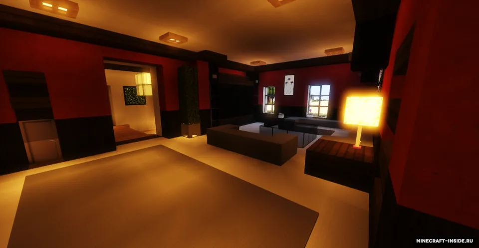 Large Suburban House — Minecraft xarita, rasm 2