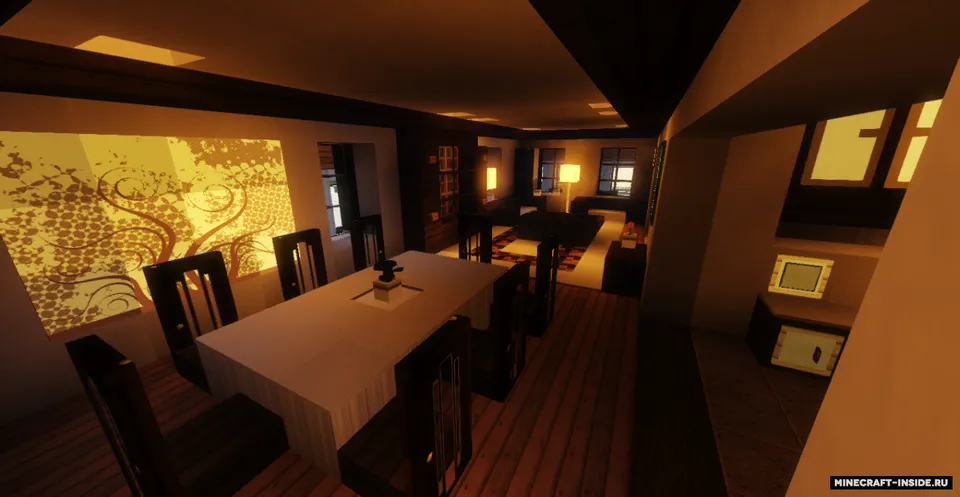 Large Suburban House — Minecraft xarita, rasm 3
