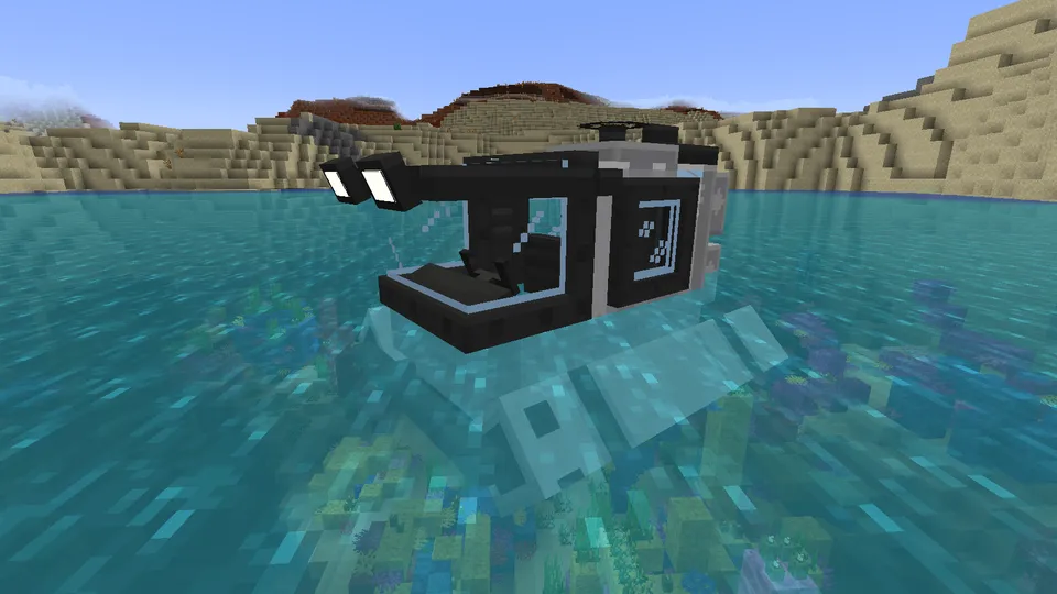 The Submarine — Minecraft mod, rasm 2