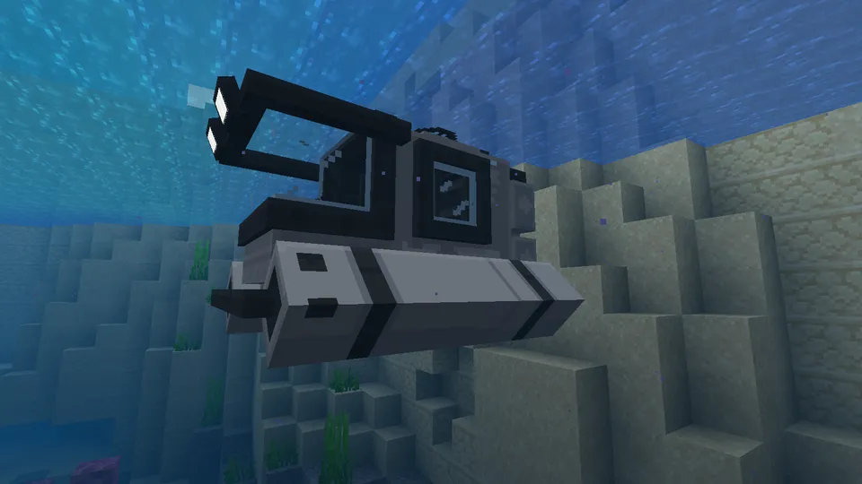 The Submarine — Minecraft mod, rasm 3