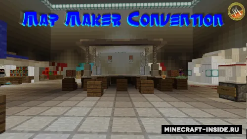 Map Maker Convention — Minecraft xarita, rasm 1