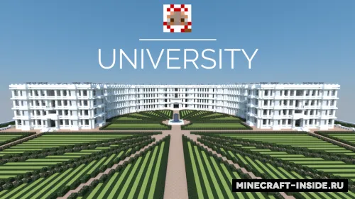 University — Minecraft xarita, rasm 1