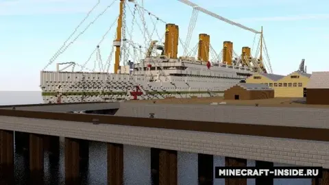 HMHS Britannic at Southampton