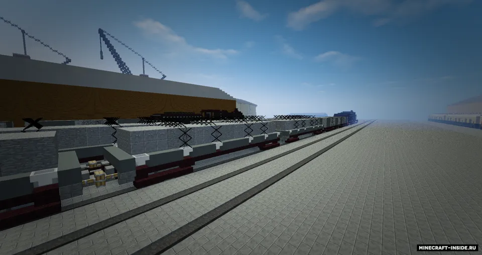 HMHS Britannic at Southampton — Minecraft xarita, rasm 3