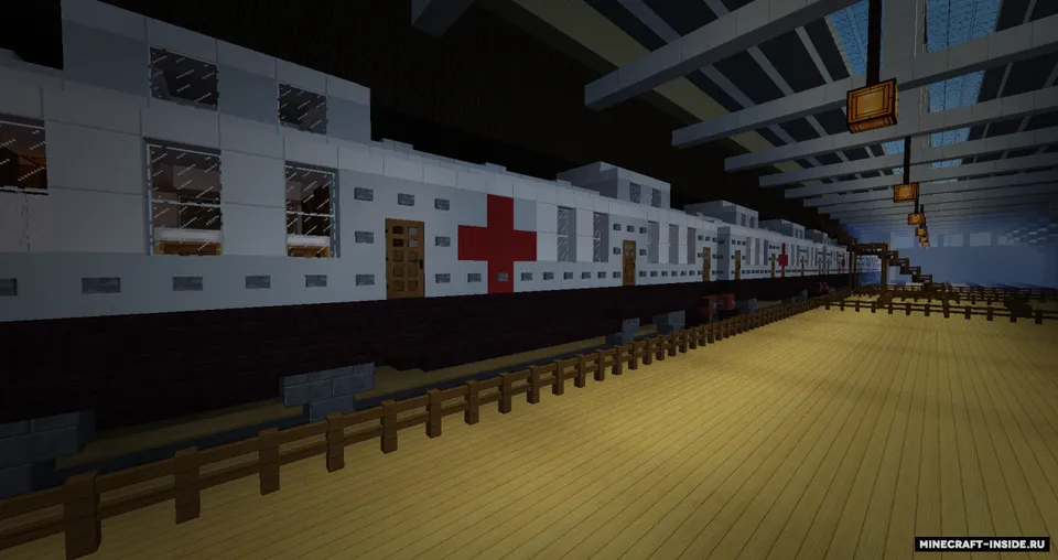 HMHS Britannic at Southampton — Minecraft xarita, rasm 4
