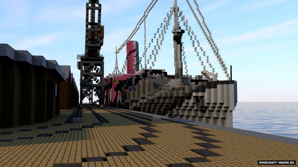 HMHS Britannic at Southampton — Minecraft xarita, rasm 6