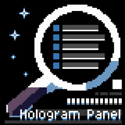 HologramPanel — Minecraft mod, rasm 1