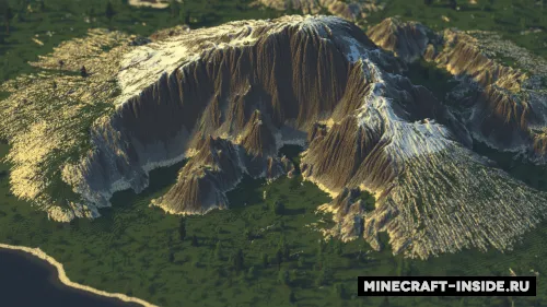 Mountain View — Minecraft xarita, rasm 1