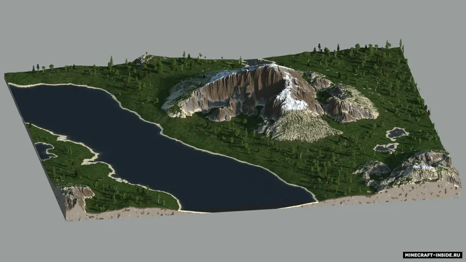 Mountain View — Minecraft xarita, rasm 3