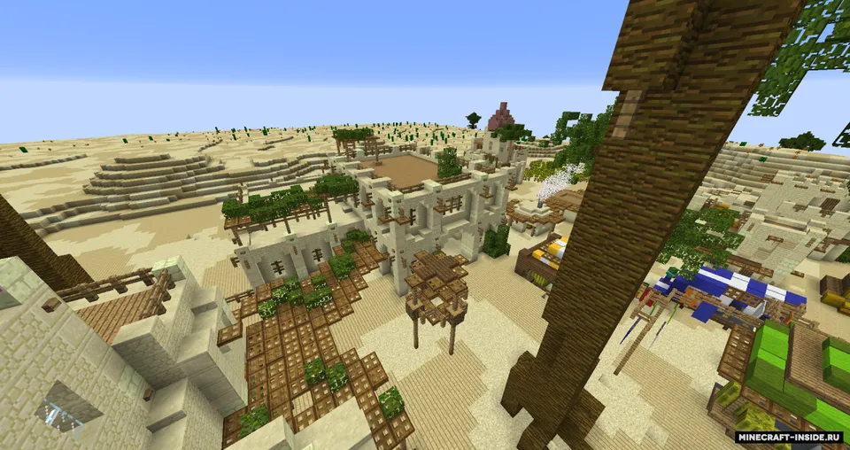 Arabian Village in Desert — Minecraft xarita, rasm 3