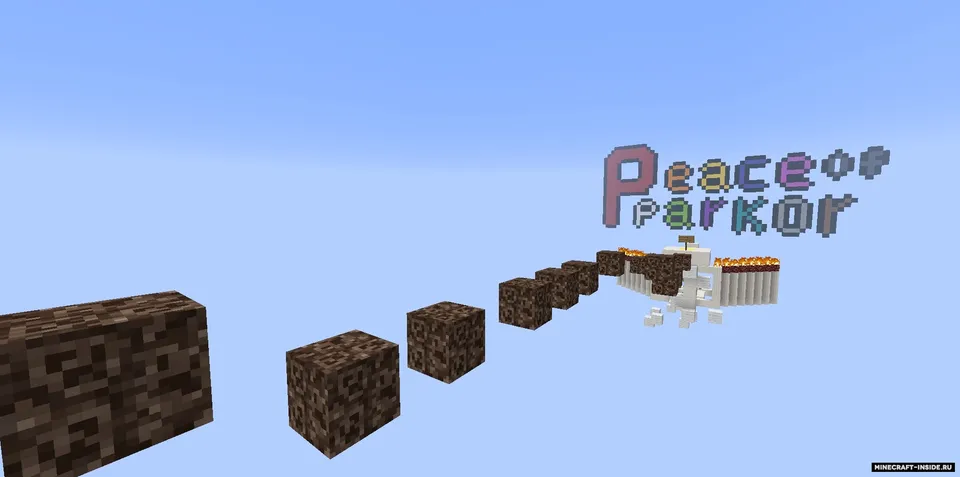 Peace Of Parkour — Minecraft xarita, rasm 3