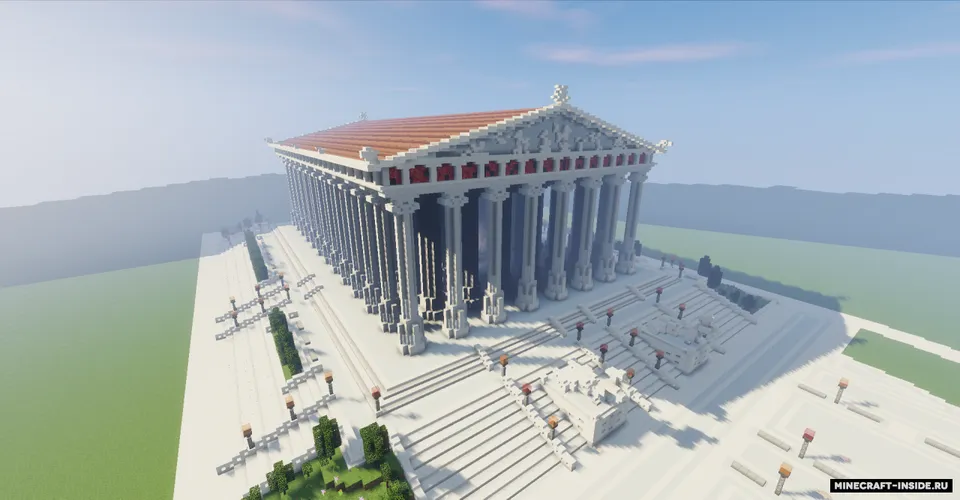 Temple of Artemis — Minecraft xarita, rasm 4