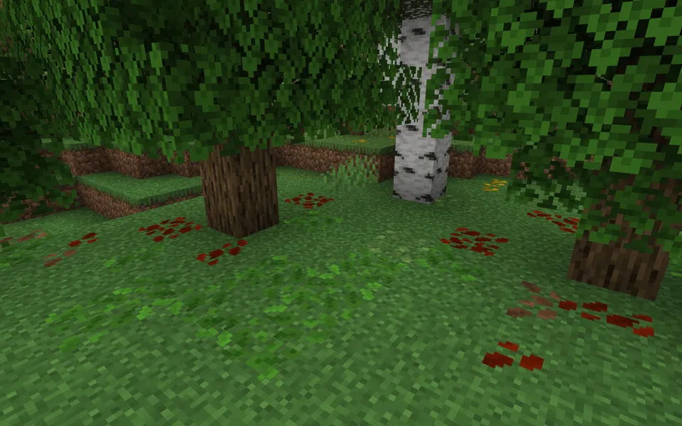 Leafier Litter — Minecraft mod, rasm 2