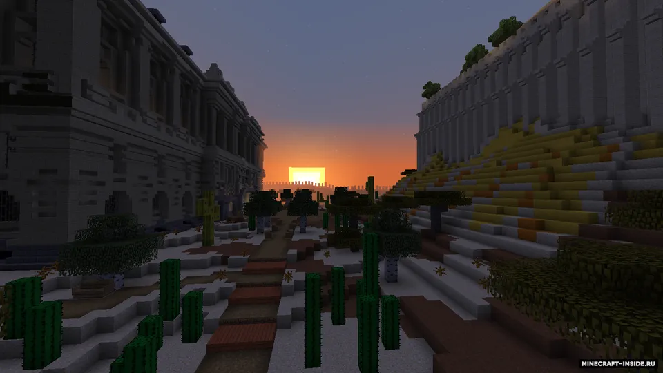 Desert Citadel — Minecraft xarita, rasm 2