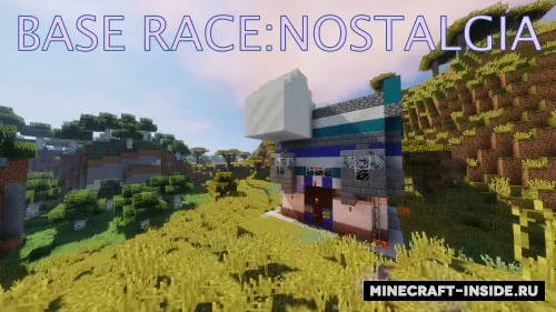 Base Race: Nostalgia — Minecraft xarita, rasm 1